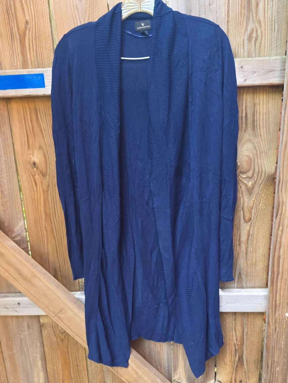 Blue Cardigan